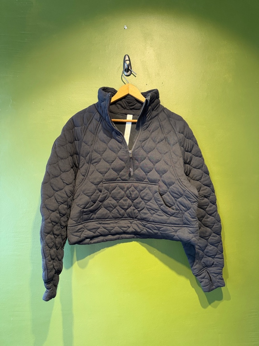 Lululemon Oversized Quilted Scuba Half-Zip Jacket